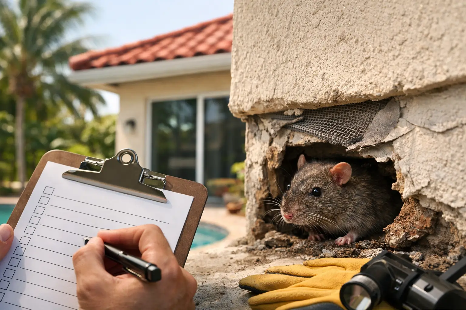 Rodent Entry Points Checklist for South Florida Homes